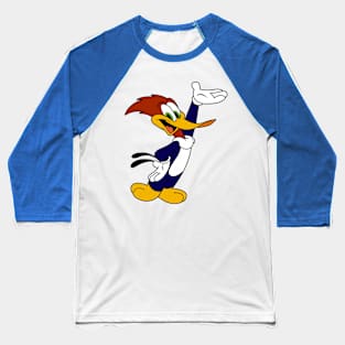 Woody Woodpecker Retro Baseball T-Shirt